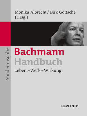 cover image of Bachmann-Handbuch